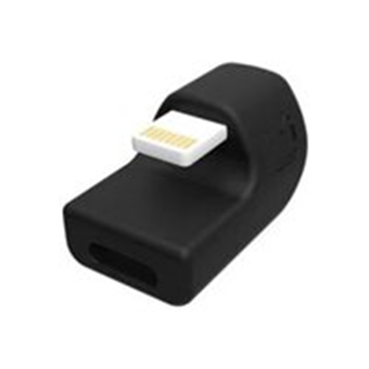 180 Degree Lightning Adapter Black