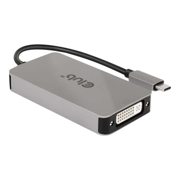 USB TYPE C TO DVI I DUAL LINK SUPPORTS 4K30HZ RESOLUTIONS - HDCP OFF