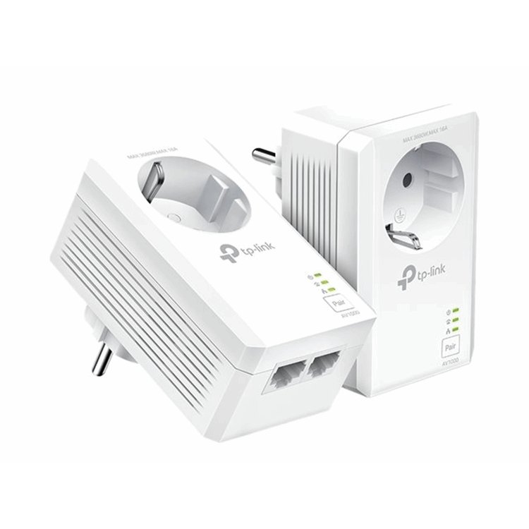 AV1000 2-Port Gigabit Passthrough Powerline Starter Kit AV1000 2-Port Gigabit Passthrough Powerline Starter Kit