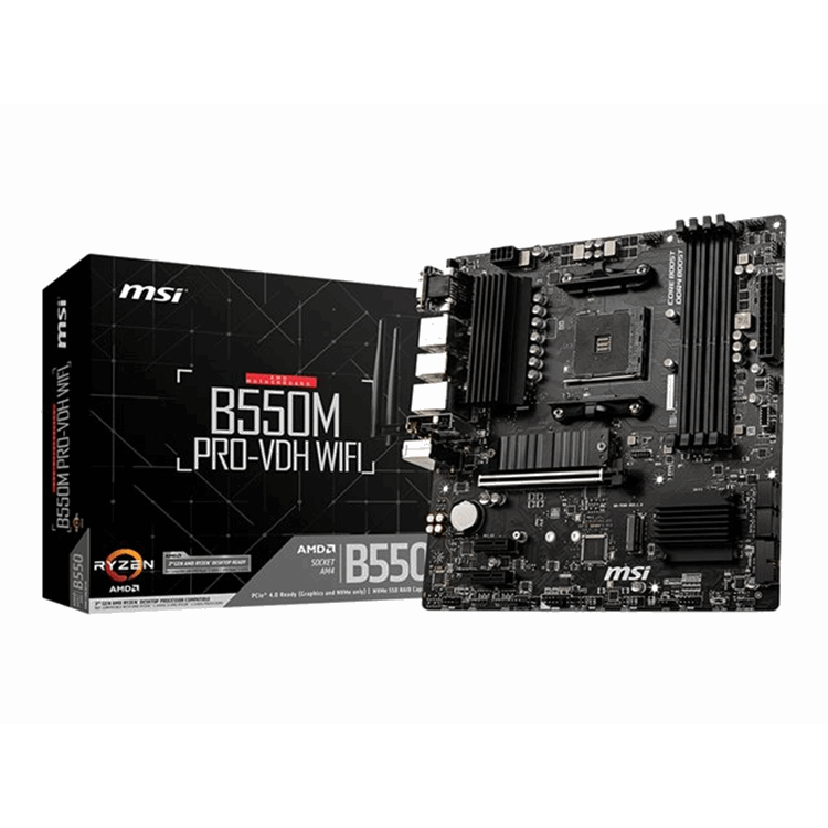 MSI B550M PRO-VDH WIFI ATX MB MSI B550M PRO-VDH WIFI ATX MB