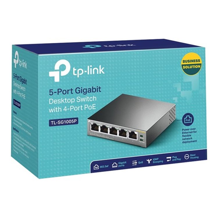 5-Port Gigabit Desktop Switch PoE 5-Port Gigabit Desktop Switch PoE