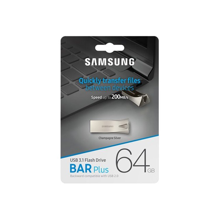 USB BAR PLUS 64GB Champagne silver USB BAR PLUS 64GB Champagne silver