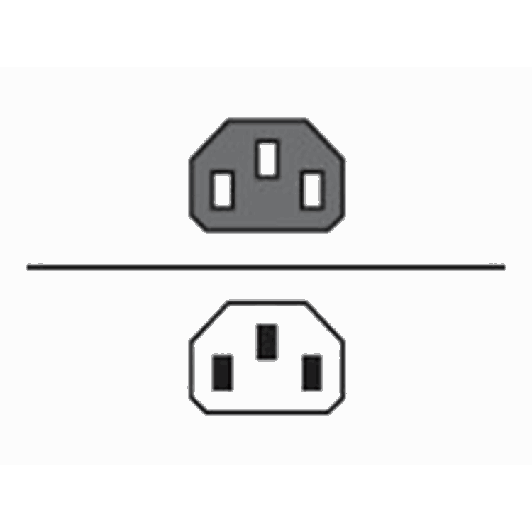 Cabinet Jmpr Pwr Cord 250VAC 16A C14-C13