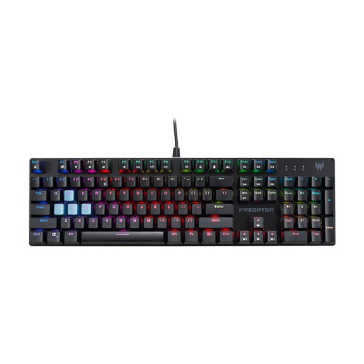 Predator Aethon 303 Keyboard PKW200 USBBlack - US int. Predator Aethon 303 Keyboard PKW200 USBBlack - US int.