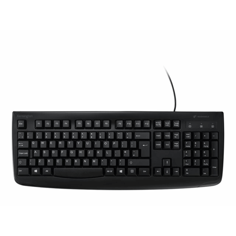 Kensington Pro Fit Wshbl Kybrd Wired-UK Kensington Pro Fit Wshbl Kybrd Wired-UK