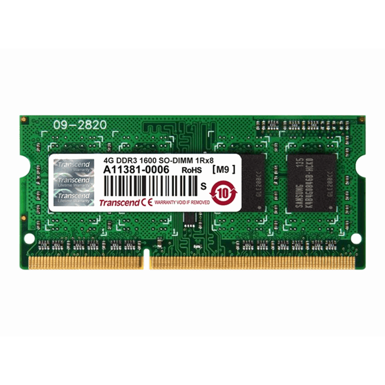 SODIMM DDR3 4GB 1600 1Rx8