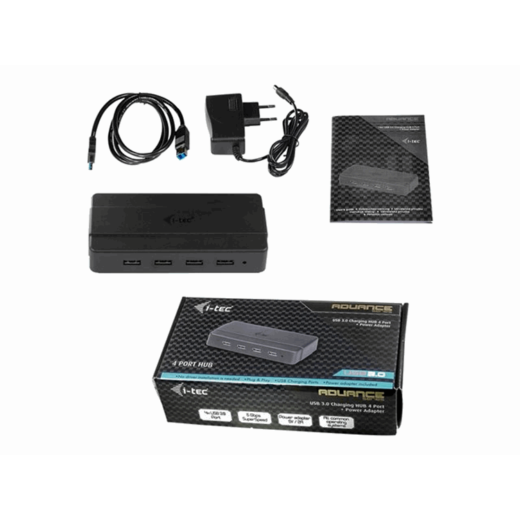 i-tec USB 3.0 Charging HUB 4 i-tec USB 3.0 Charging HUB 4