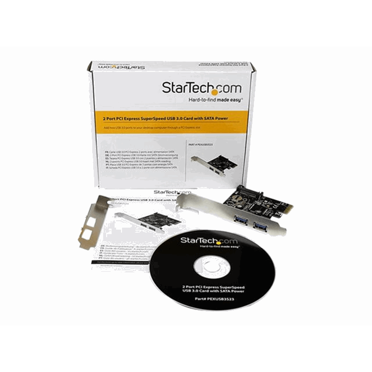 2 Port PCI Express PCIe SuperSpeed USB 3