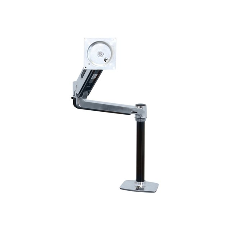 LX HD Sit-Stand Desk Mount LCD Arm Poli