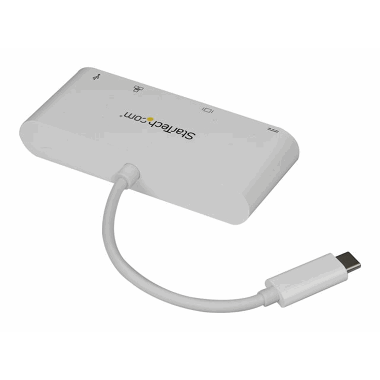 USB-C Multiport Adapter - PD - DVI - GbE USB-C Multiport Adapter - PD - DVI - GbE
