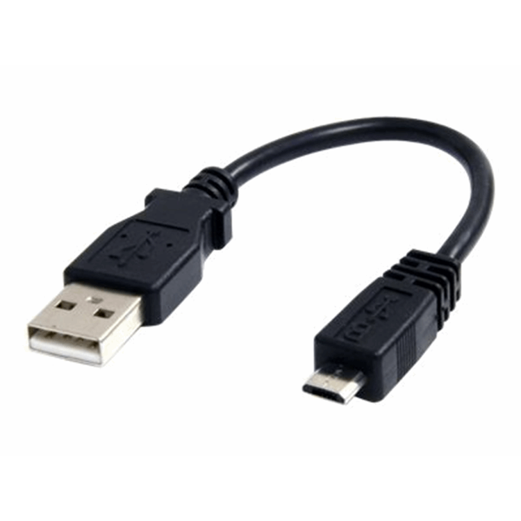6IN MICRO USB CABLE - A TO MICR B