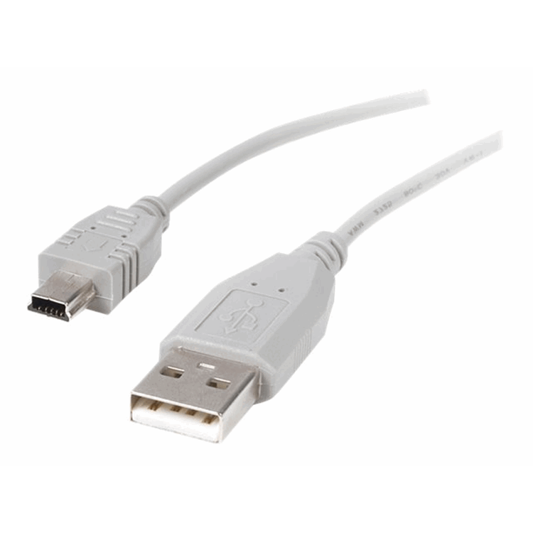 6IN MINI USB 2.0 CABLE - A TO MINI B