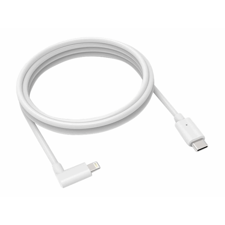 6FT USB-C to 90 Degree Lightning Cable
