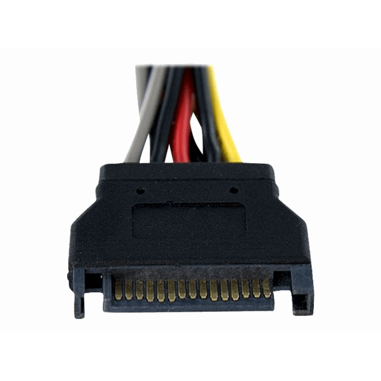 6in SATA Power Y Splitter Cable M/F