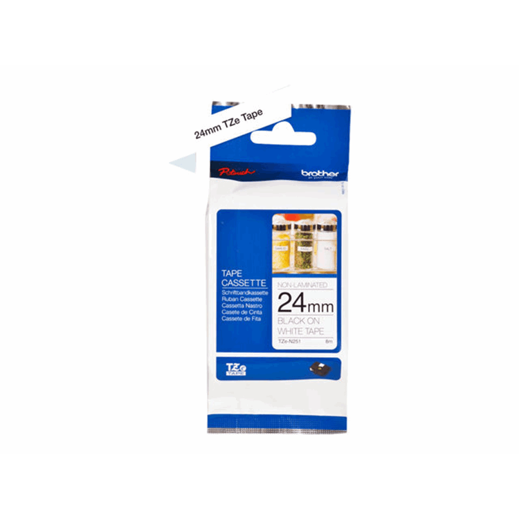 TZE-N251 - 24 mm Black/White TZE-N251 - 24 mm Black/White