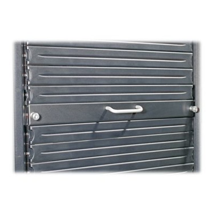 1U 19" BLACK MOD BLANKING PANEL- QTY 10