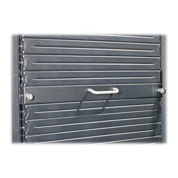 1U 19" BLACK MOD BLANKING PANEL- QTY 10