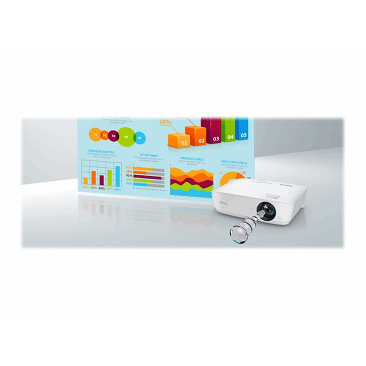 MH536 1080p PROJECTOR 3800lm 2W speaker