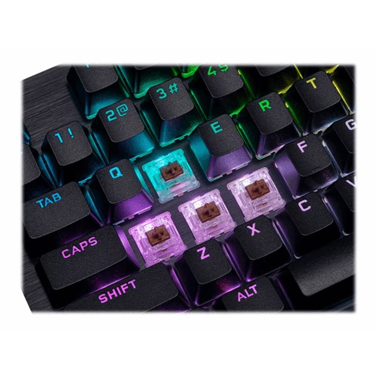K70 RGB PRO Mechanical Gaming Keyboard - Cherry MX Brown - NA-layout QWERTY