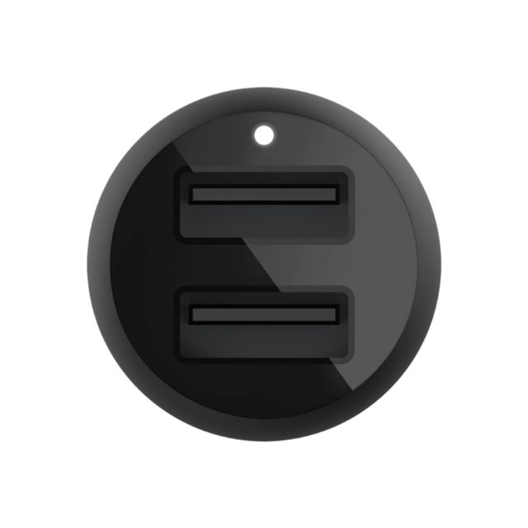 BELKIN Dual USB-A Car Charger 12W X2 BLK BELKIN Dual USB-A Car Charger 12W X2 BLK