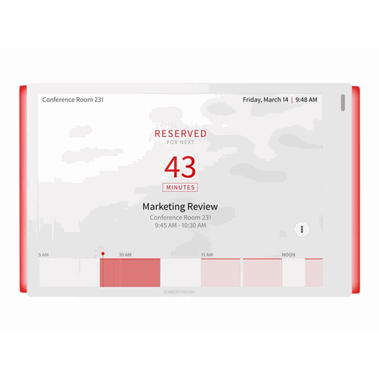 Room Availability Light Bar for TSW-770 Room Availability Light Bar for TSW-770