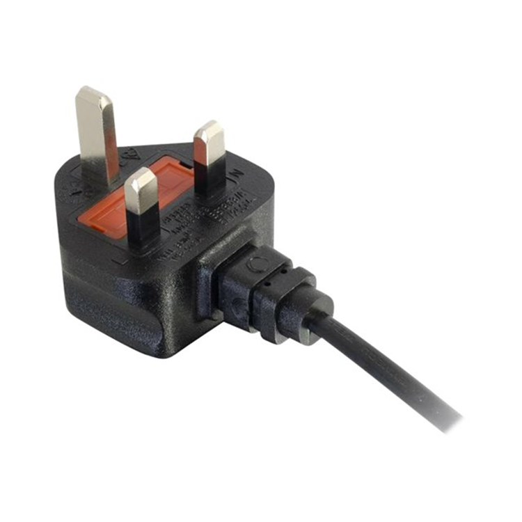 Cbl/1m BS 1363 to IEC 60320 C5 Pwr Cord