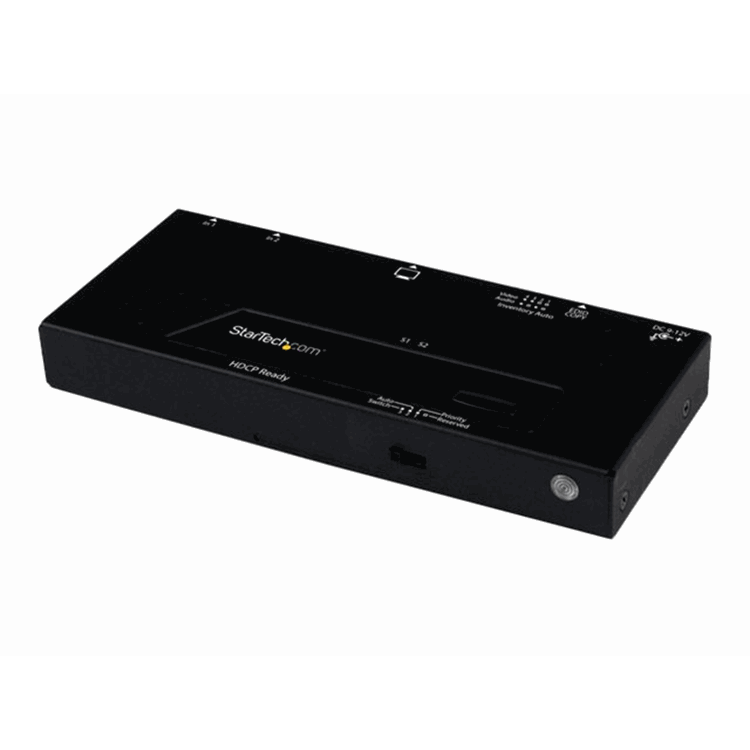 2 Port HDMI Switch w/ Automatic Priority