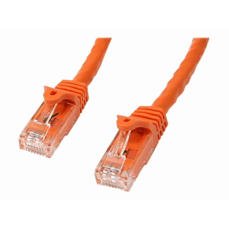 75 ft Orange Gigabit Snagless RJ45 UTP C