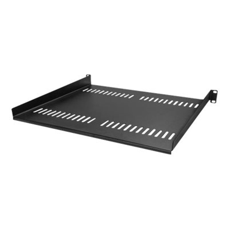 Vented 1U Rack Shelf - 16in Deep