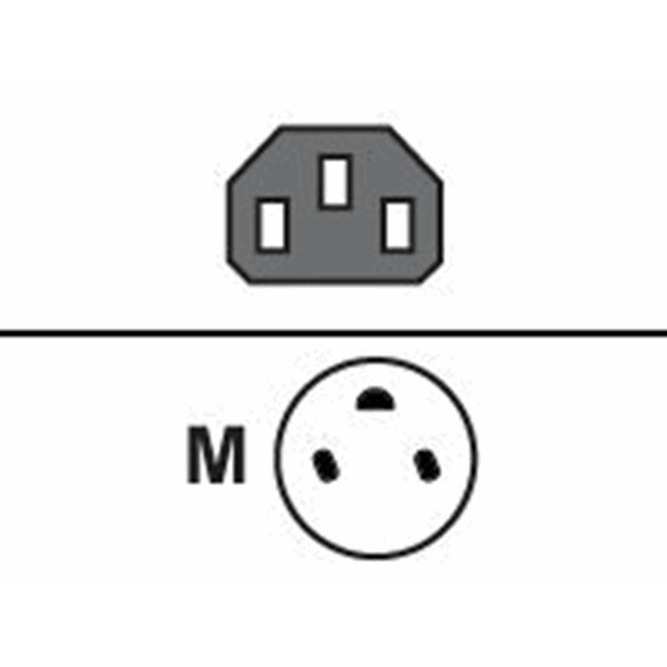 IBM DK 10A C13 TO DK2-5A (2.8M)