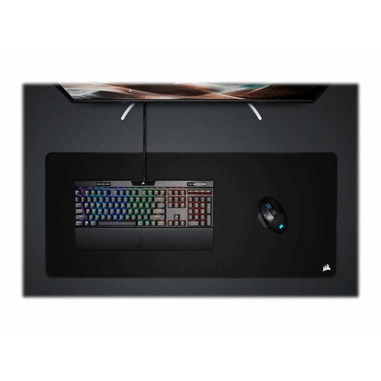 MM350 PRO Premium Spill-Proof Cloth Gaming Mouse Pad Black - Extended-XL