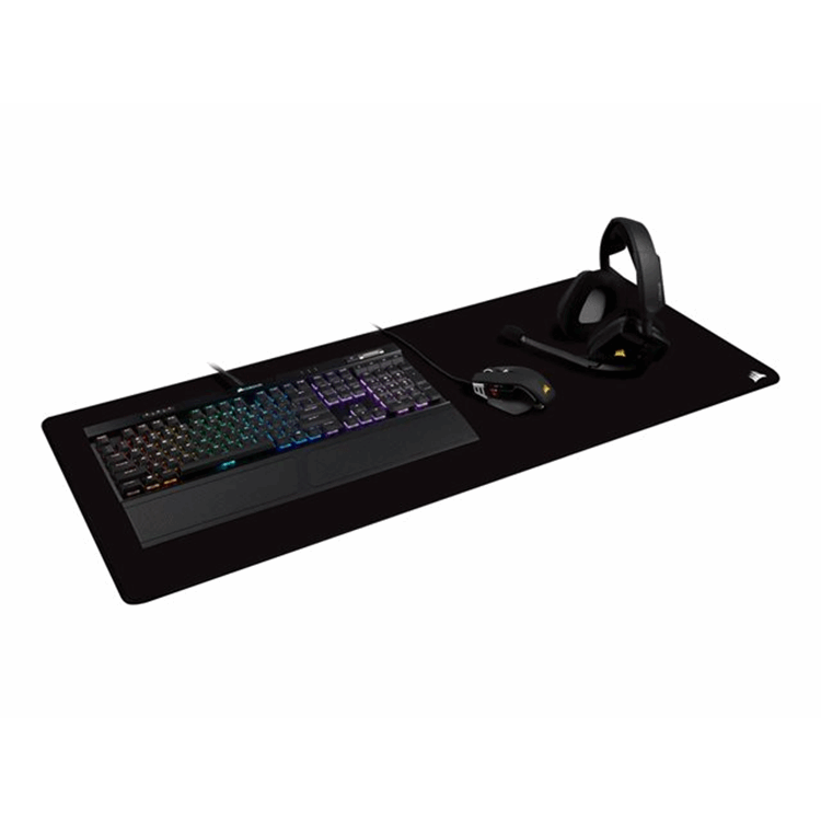MM350 PRO Premium Spill-Proof Cloth Gaming Mouse Pad Black - Extended-XL
