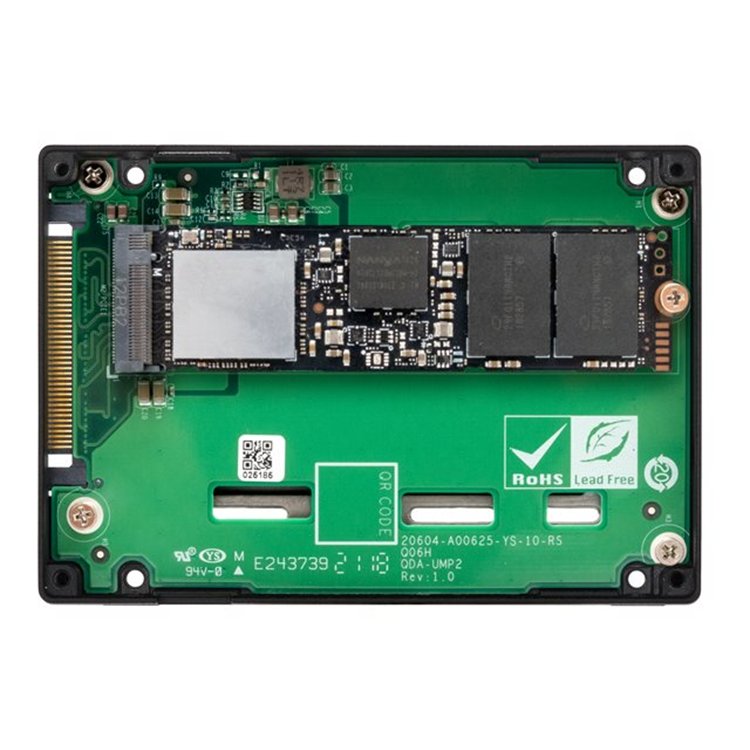 QNAP QDA-UMP4A U.2 NVMe to M.2 NVMe SSD QNAP QDA-UMP4A U.2 NVMe to M.2 NVMe SSD