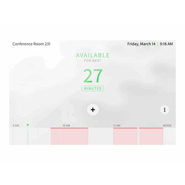 7 in. Room Scheduling Touch Screen White