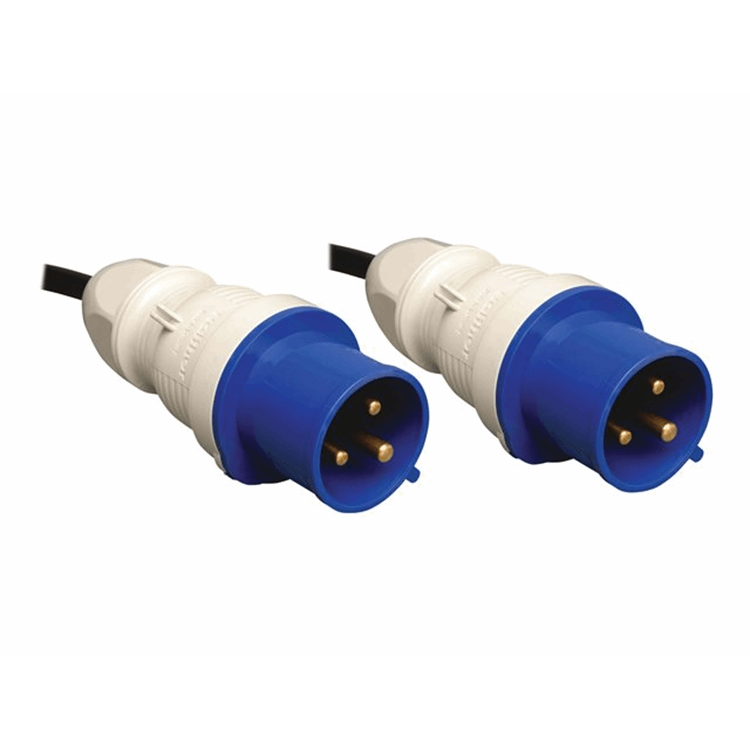 7.7kW Single-Phase Switched Automatic Transfer Switch PDU Two 200-240V IEC309 32A Blue Inputs 16-C13