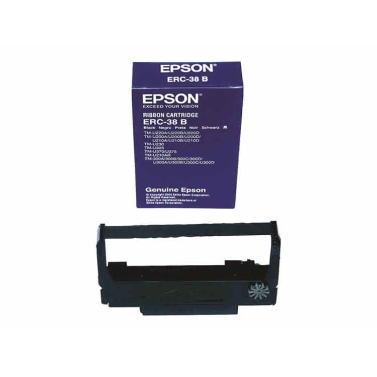 RIBBON EPSON S015374 ERC38 BLA RIBBON EPSON S015374 ERC38 BLA