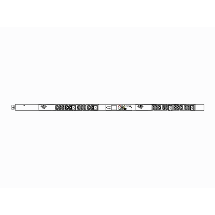 PDU 1PH 32A 60309-20XC13+4XC19. 1 stk