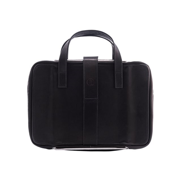 Viva Laptoptas full grain leather zwart Viva Laptoptas full grain leather zwart