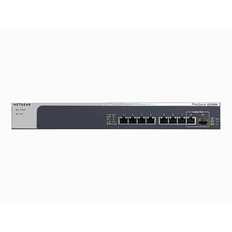 8-Port 10-GB/Multi-Gigabit Eth Switch