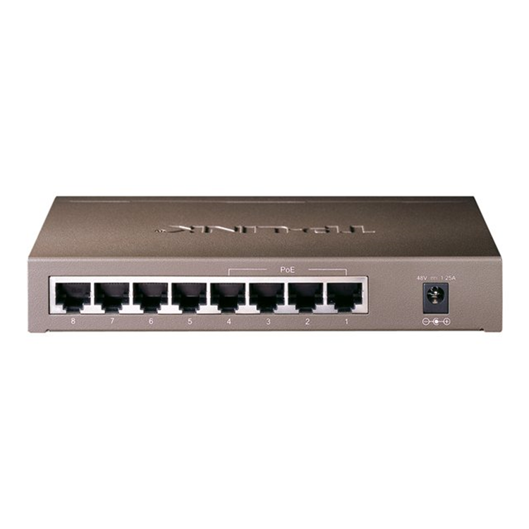 8-Port PoE Switch 4 PoE Ports