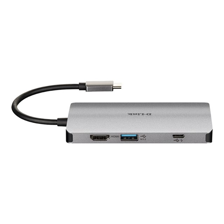 8-in-1 USB-C Hub with HDMI/Ethernet/Card Reader/Power Delivery