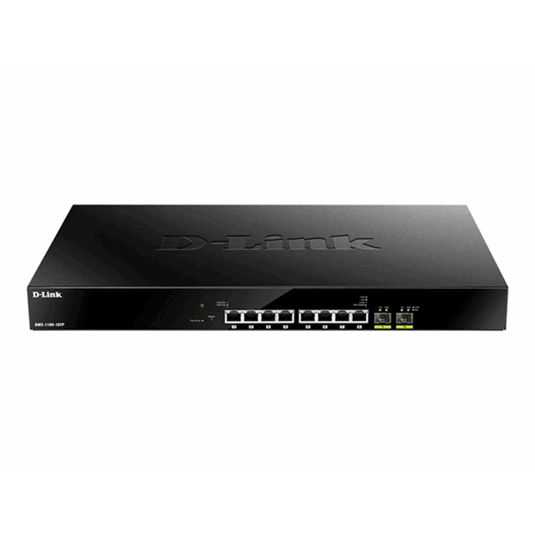 8-Port 2.5G BASE-T PoE and 2-port 10G