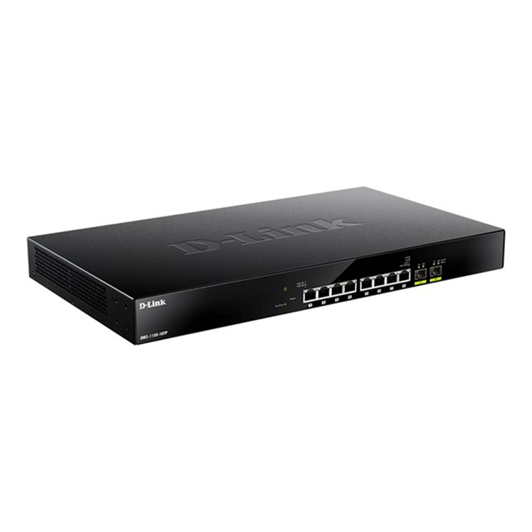 8-Port 2.5G BASE-T PoE and 2-port 10G
