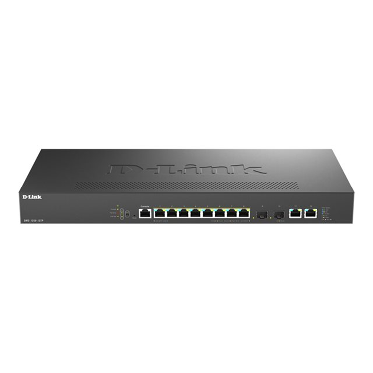 8-Port 2.5G BASE-T PoE and 2-port 10G SFP+ Smart Managed Switch 8-Port 2.5G BASE-T PoE and 2-port 10G SFP+ Smart Managed Switch