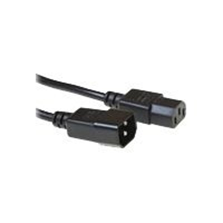 Ak5032 verlengkabel zwrt 5.00m. Eenh. 1 stk