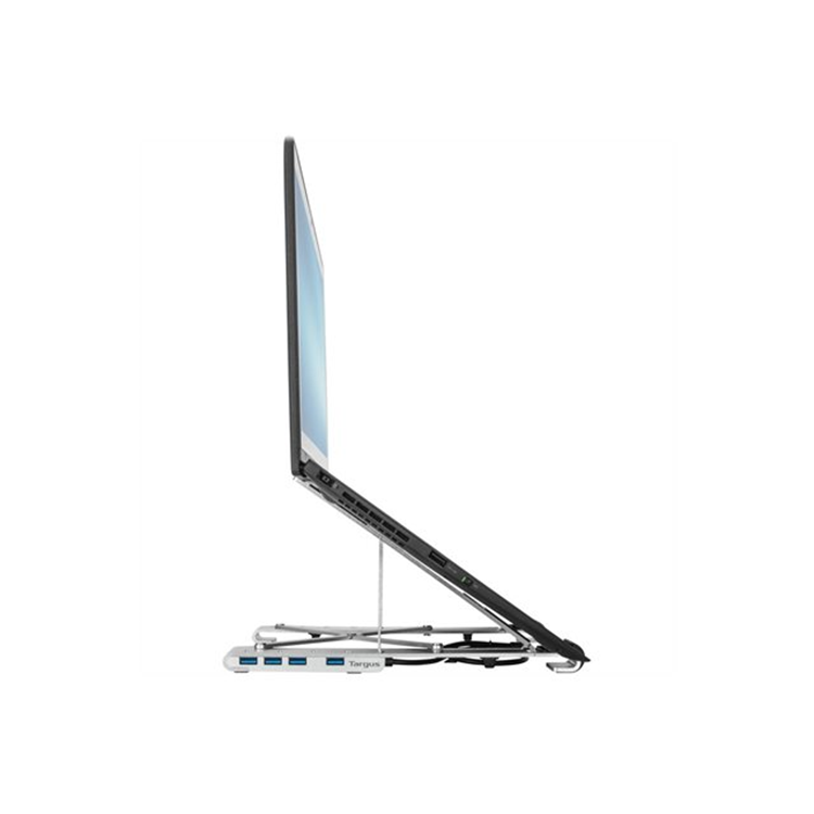 Targus Portable Stand+USB-A Hub Silver Targus Portable Stand+USB-A Hub Silver
