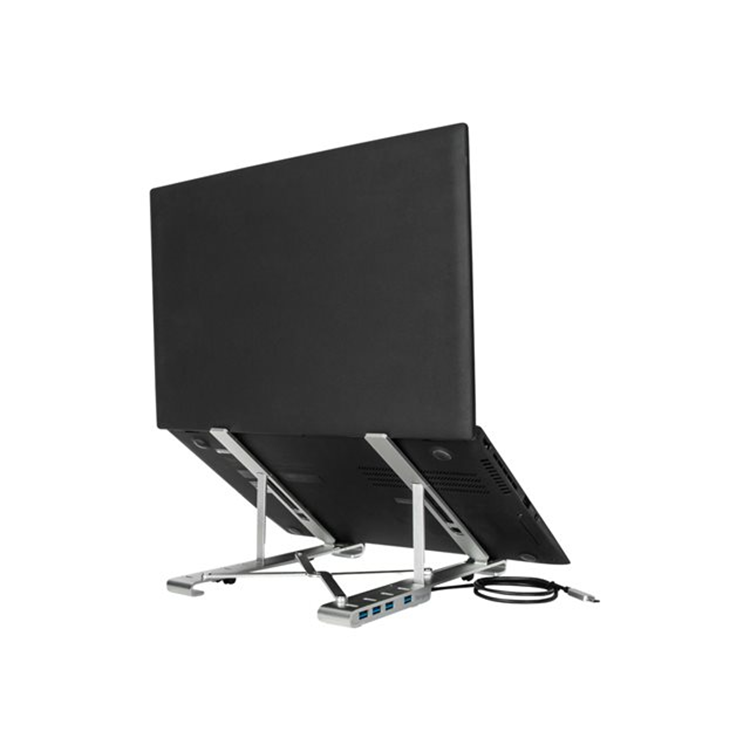Targus Portable Stand+USB-A Hub Silver Targus Portable Stand+USB-A Hub Silver