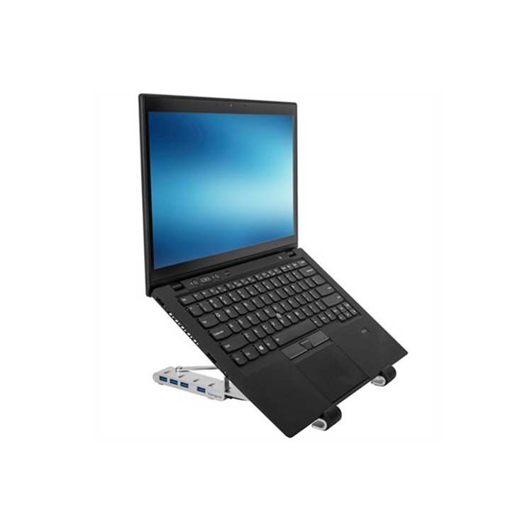 Targus Portable Stand+USB-A Hub Silver Targus Portable Stand+USB-A Hub Silver