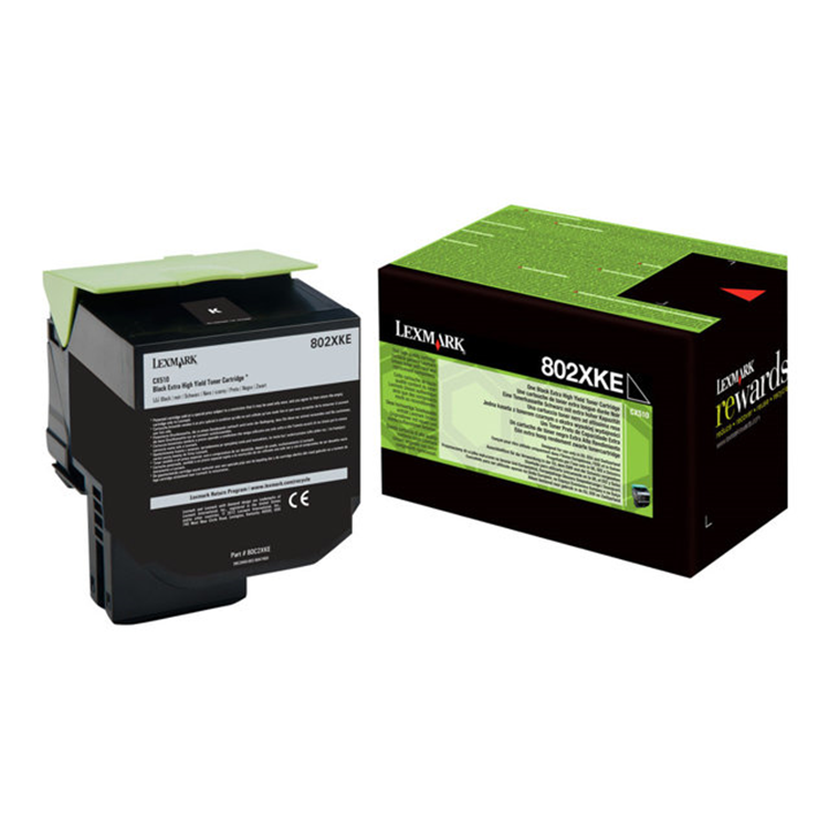 802XKE TONER BLACK EXTRA HIGH YIELD COR