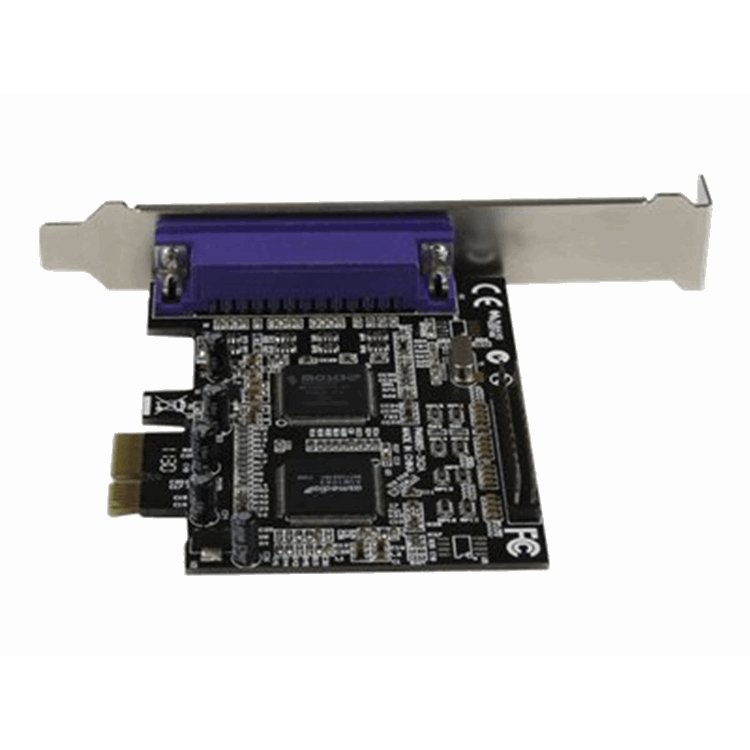 2 Port PCI Express PCIe Parallel Adapter